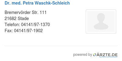 Dr med petra waschk schleich