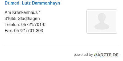 Dr med lutz dammenhayn