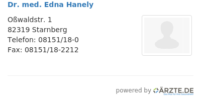 Dr med edna hanely