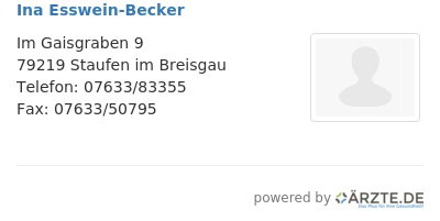 Ina esswein becker