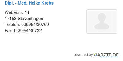 Dipl med heike krebs