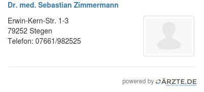 Dr med sebastian zimmermann 581584