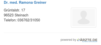 Dr med ramona greiner 584639