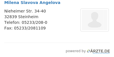 Milena slavova angelova
