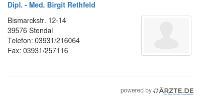 Dipl med birgit rethfeld