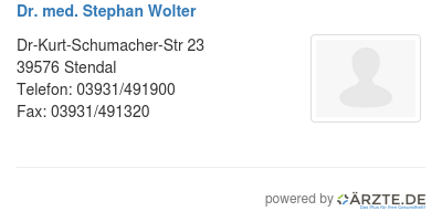 Dr med stephan wolter 291886