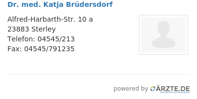 Dr med katja bruedersdorf 582596