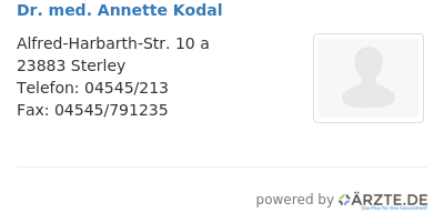 Dr med annette kodal 658852