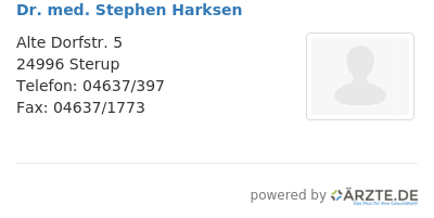 Dr med stephen harksen