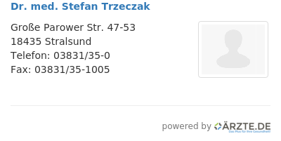 Dr med stefan trzeczak