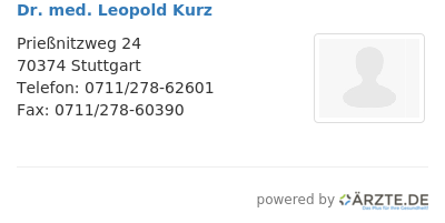 Dr med leopold kurz
