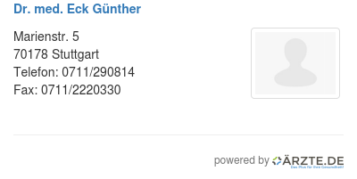 Dr med eck guenther