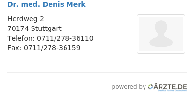 Dr med denis merk