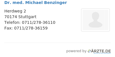 Dr med michael benzinger 559132