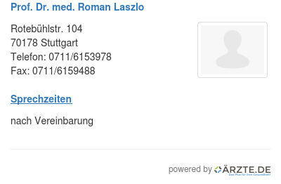 Prof dr med roman laszlo