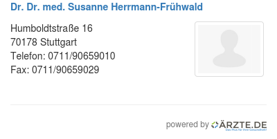 Dr dr med susanne herrmann fruehwald