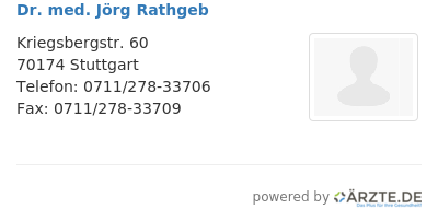 Dr med joerg rathgeb
