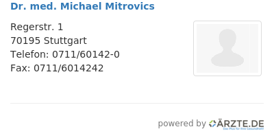 Dr med michael mitrovics 649809