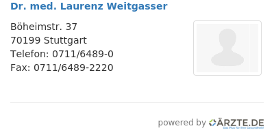 Dr med laurenz weitgasser