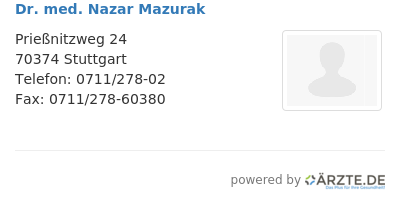 Dr med nazar mazurak