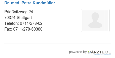 Dr med petra kundmueller