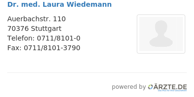 Dr med laura wiedemann