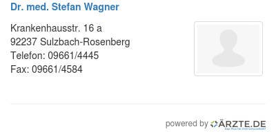 Dr med stefan wagner 253939