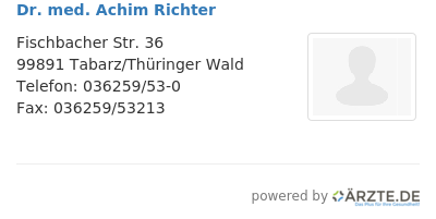 Dr med achim richter