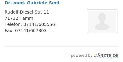 Dr med gabriele seel 558621