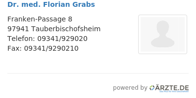 Dr med florian grabs