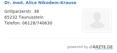 Dr med alice nikodem krause 649961