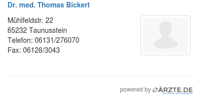 Dr med thomas bickert 588043