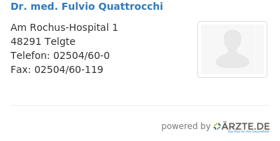 Dr med fulvio quattrocchi
