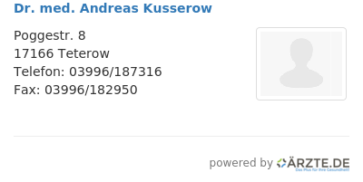 Dr med andreas kusserow 546870