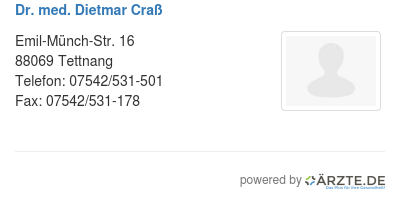 Dr med dietmar crass