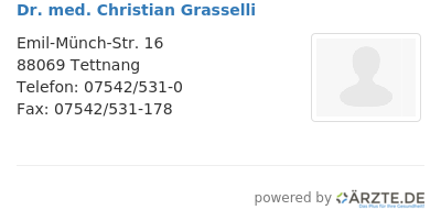 Dr med christian grasselli