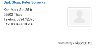 Dipl stom peter sorowka