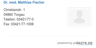 Dr med matthias fischer 434406