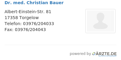 Dr med christian bauer 502362