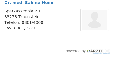Dr med sabine heim