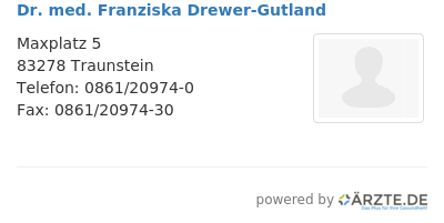 Dr med franziska drewer gutland