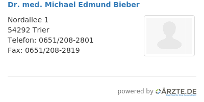 Dr med michael edmund bieber