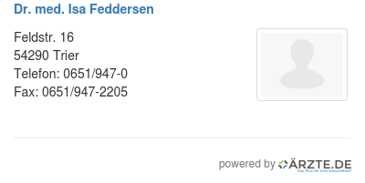 Dr med isa feddersen