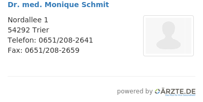 Dr med monique schmit