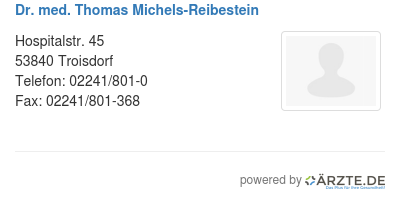 Dr med thomas michels reibestein