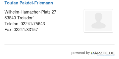 Toufan pakdel friemann