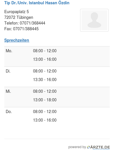 Tip dr univ istanbul hasan oezdin