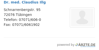 Dr med claudius illg