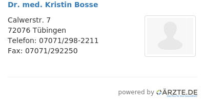 Dr med kristin bosse 548983