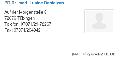 Pd dr med lusine danielyan